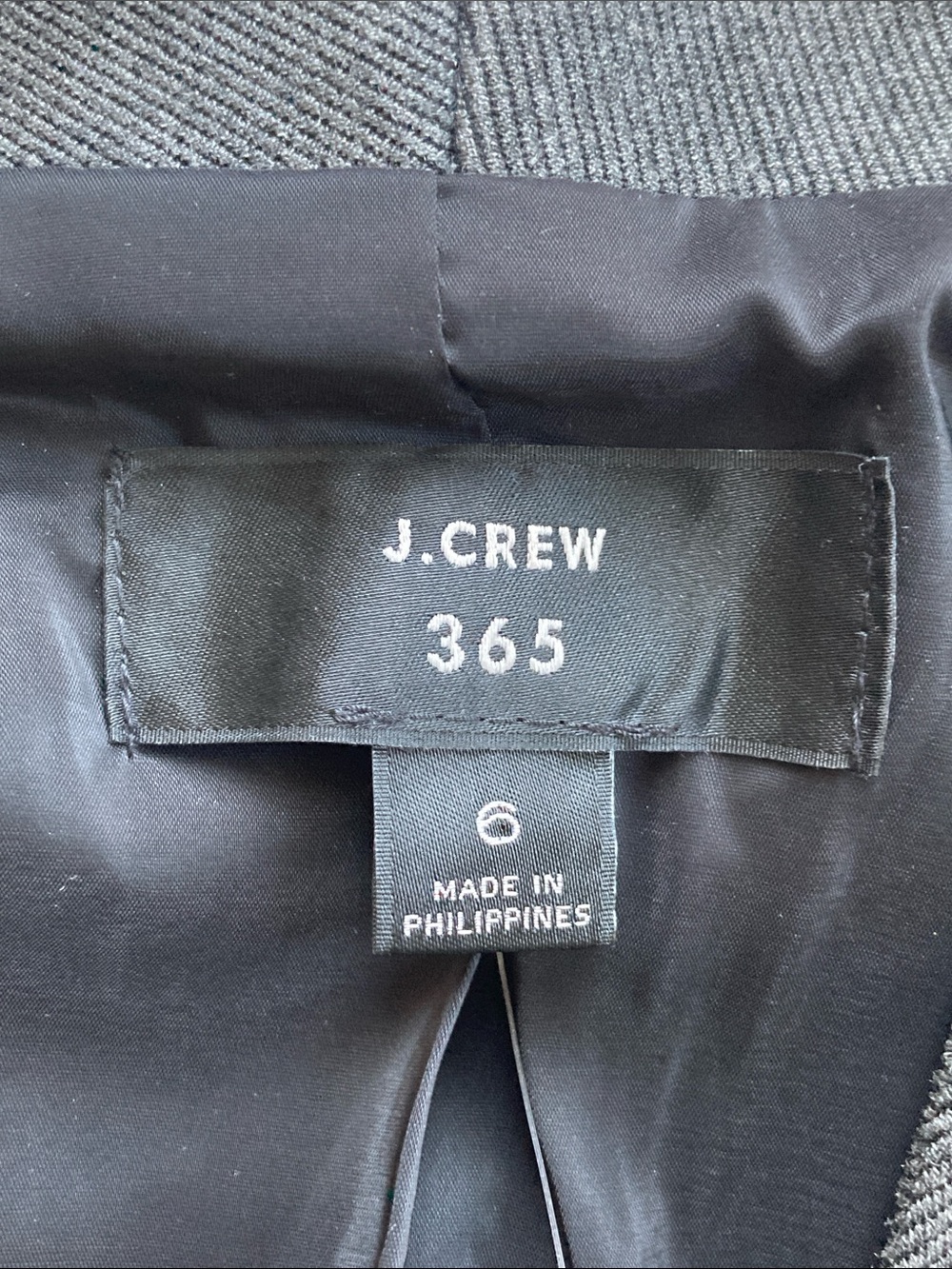 J. Crew Going Out Open-Front Blazer H2743 Women's 6 Stretch Minimalist - Picture 3 of 16